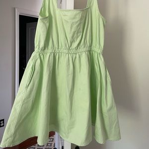 ASOS Green Denim Dress